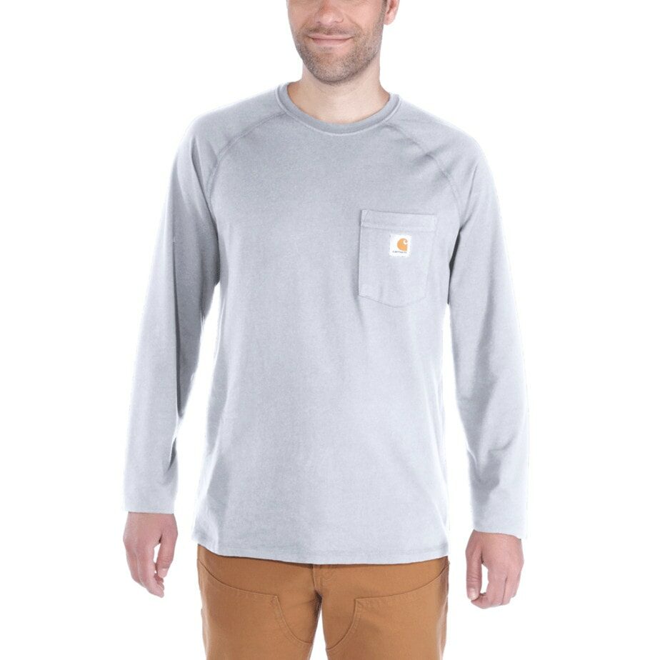 Carhartt force långärmad t-shirt med bröstficka - Image 2