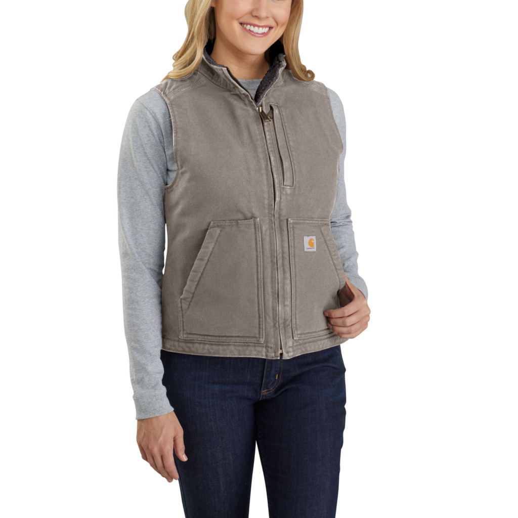 Carhartt mock neck fodrad väst - Dam - Image 8