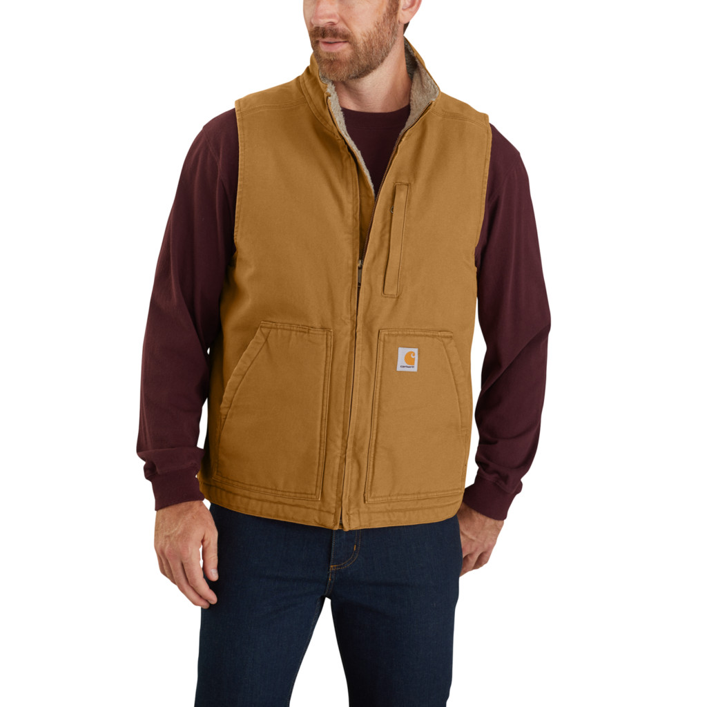 Carhartt mock neck väst med sherpa fodring - Image 10