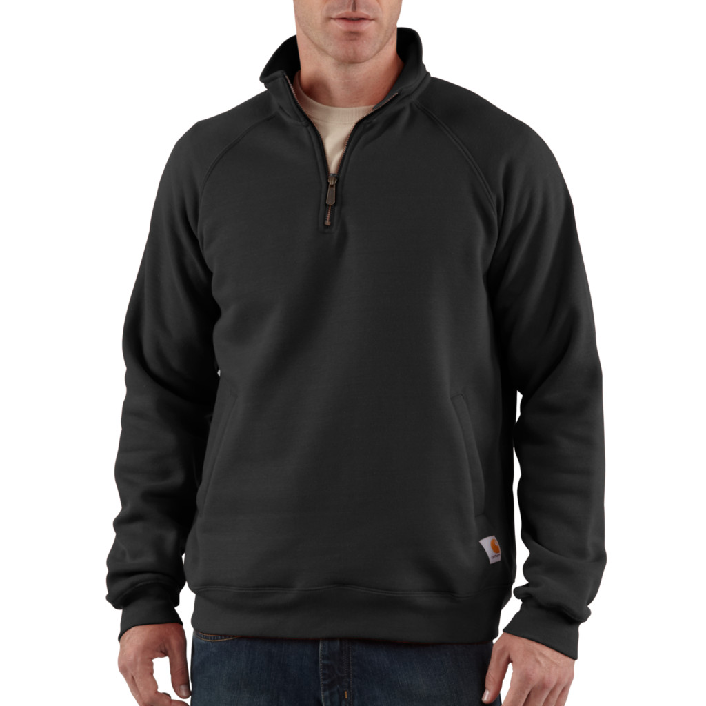 Carhartt mock neck half zip sweater