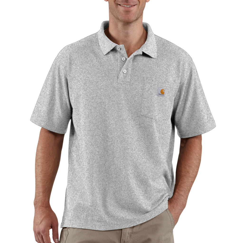 Carhartt kortärmad polo med ficka - Herr