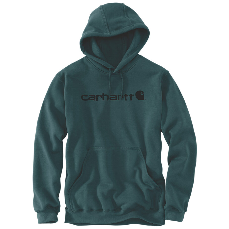 Carhartt signatur logga luvtröja