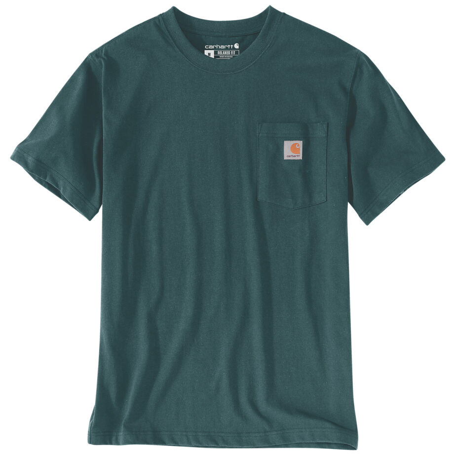 Carhartt workwear kortärmad t-shirt med ficka