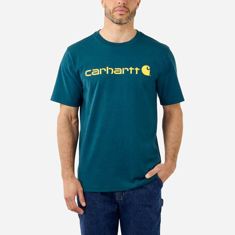 Carhartt core logo kortærmet t-shirt til herre