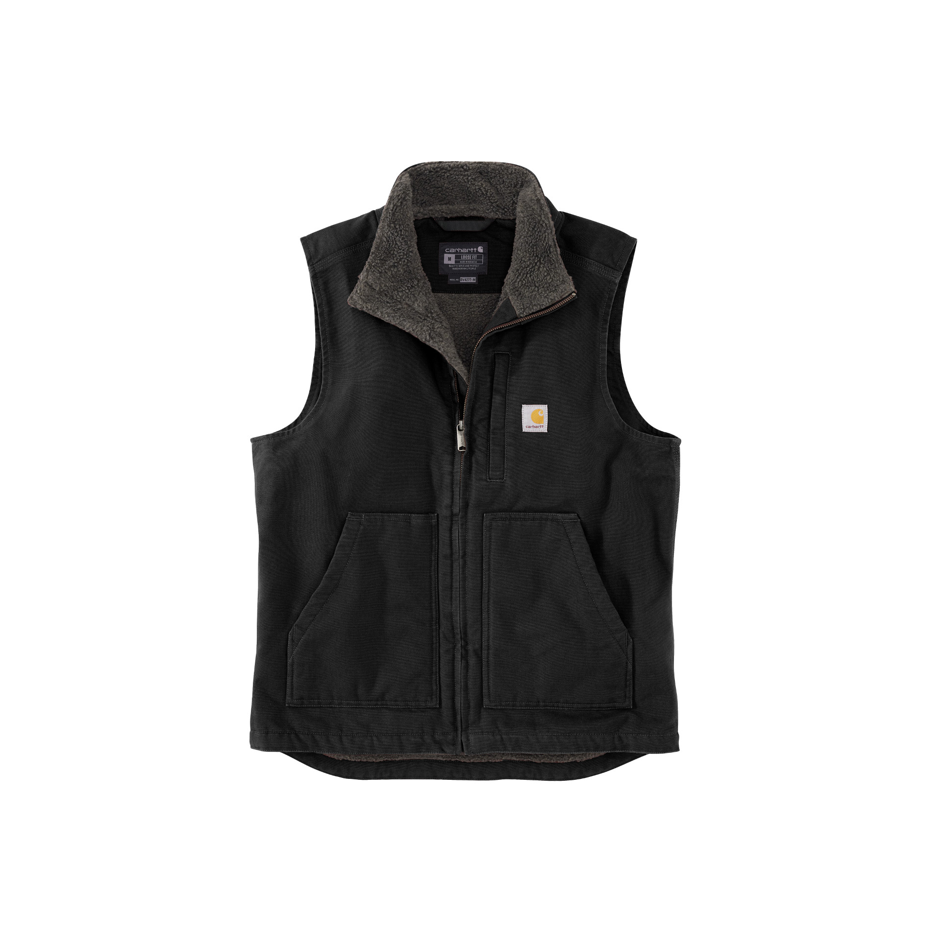 Carhartt mock neck väst med sherpa fodring - Image 2
