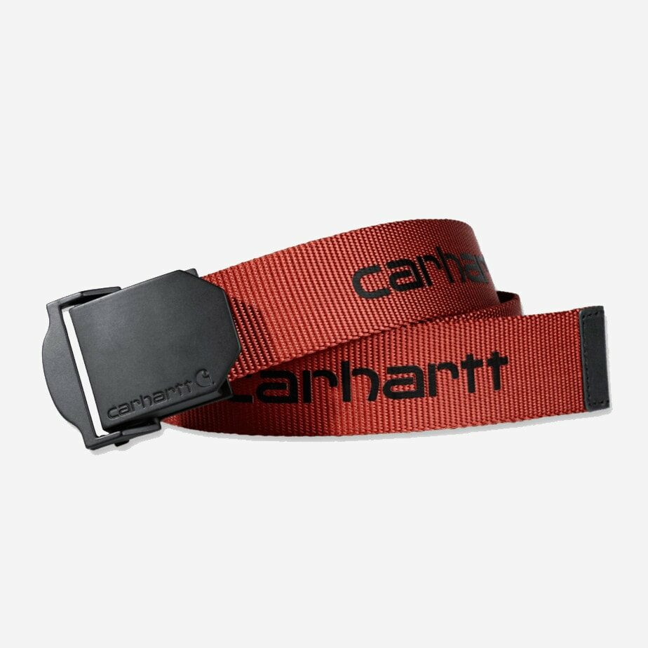 Carhartt webbing bælte m. metalspænde