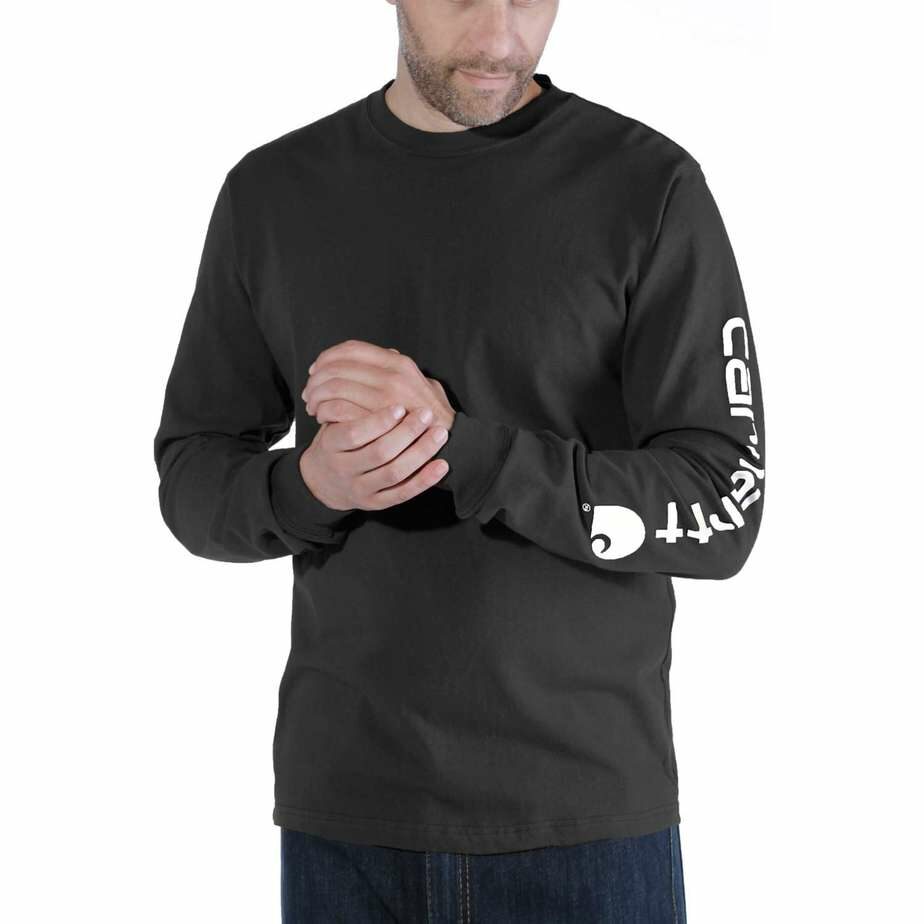Carhartt långärmad t-shirt med ärmtryck