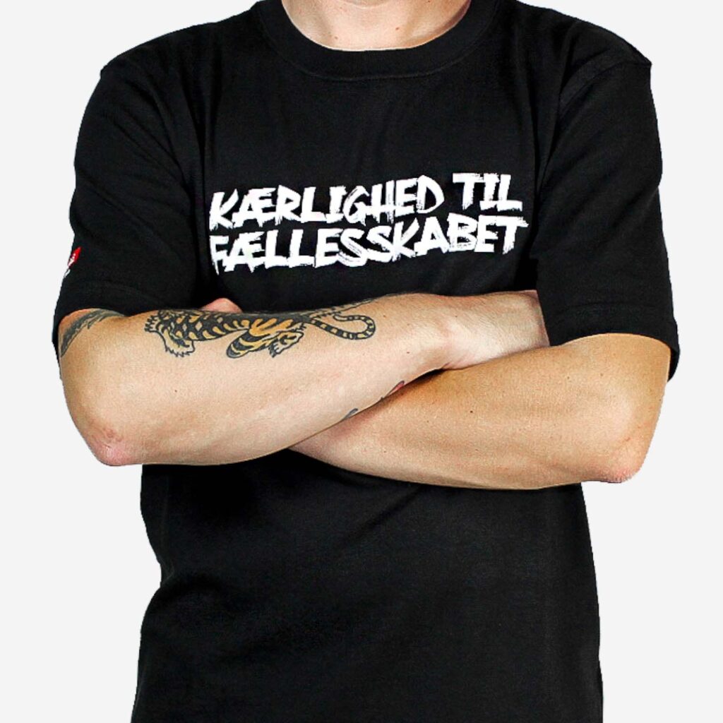 Husforbi 25 jubileums t-shirt - Citat tryck - Unisex