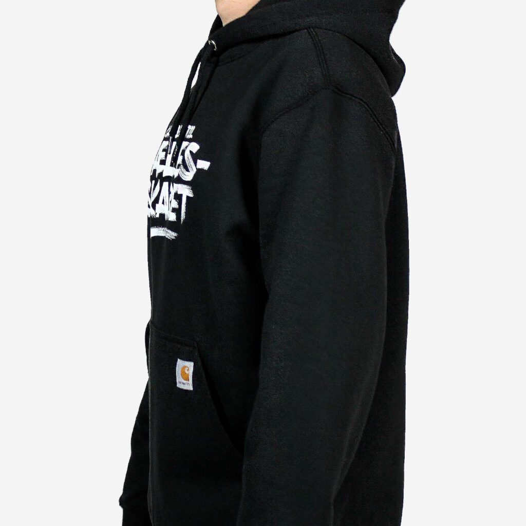 Husforbi 25 jubileums luvtröja - Logga tryck - Unisex