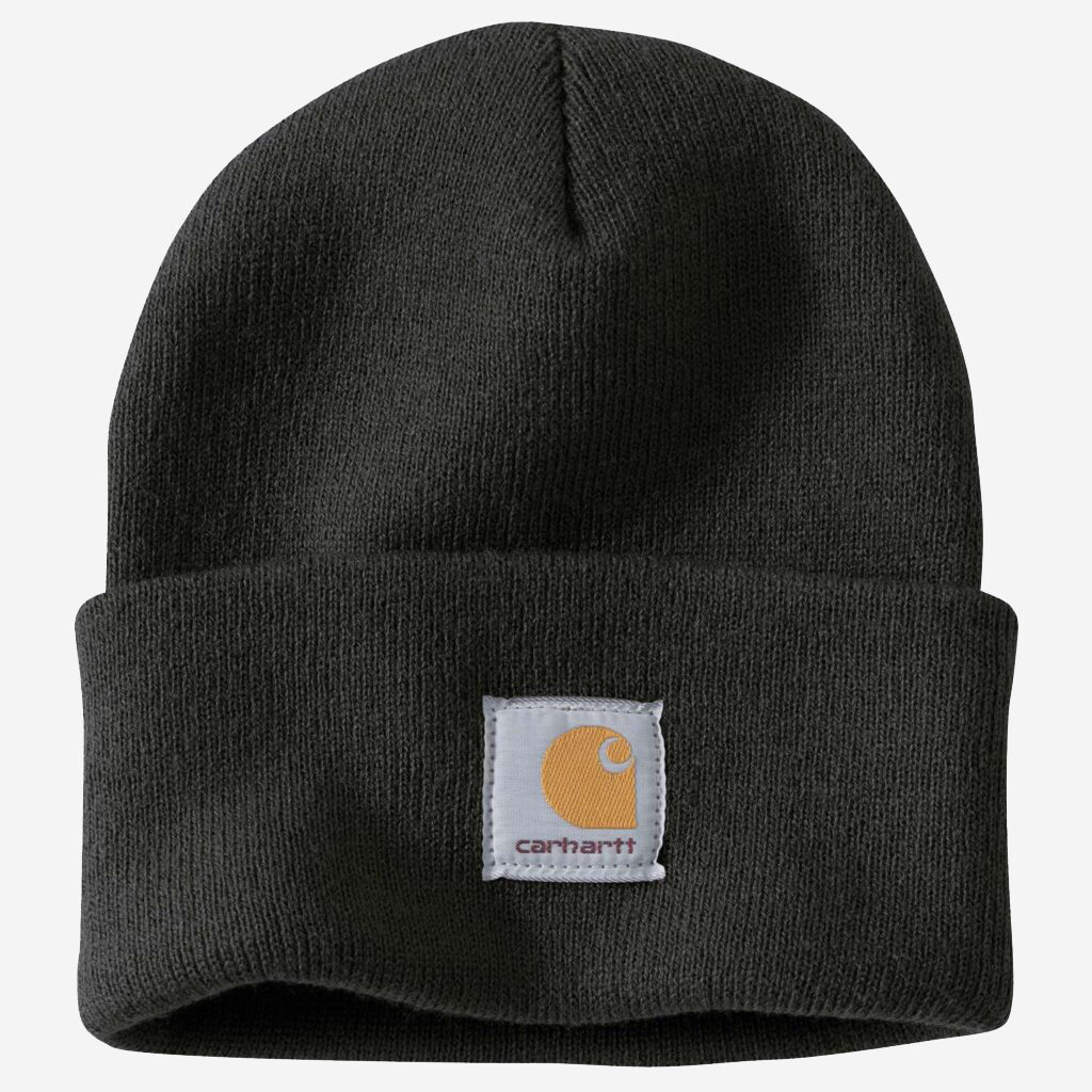 Carhartt stickad mössa med logga