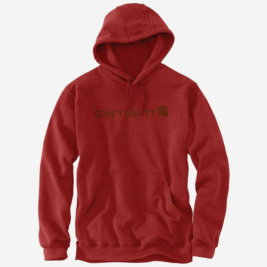 Carhartt rød sweatshirt