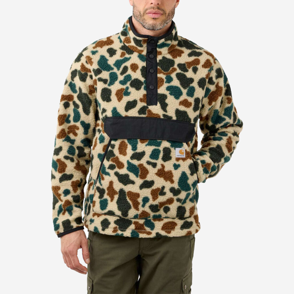 Carhartt fleece anorak til mænd