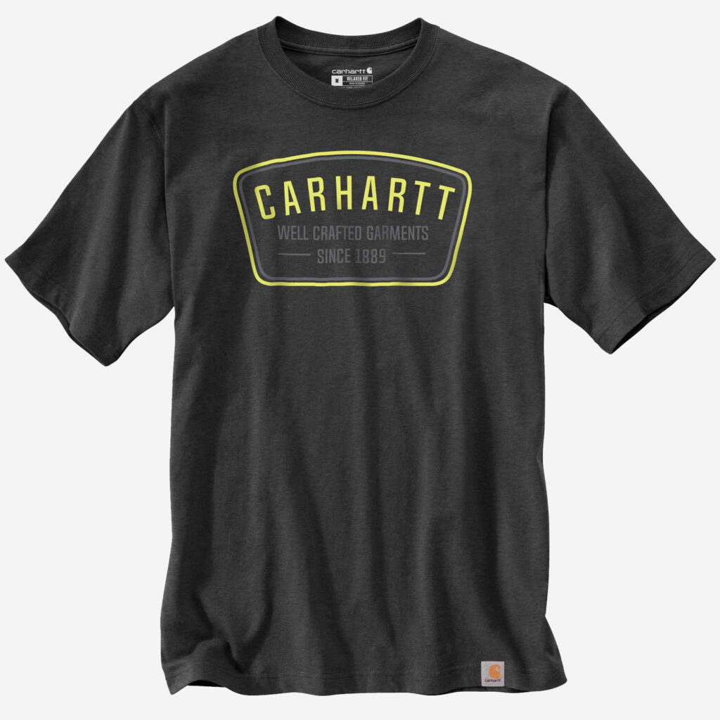 Carhartt crafted kortärmad t-shirt med tryck