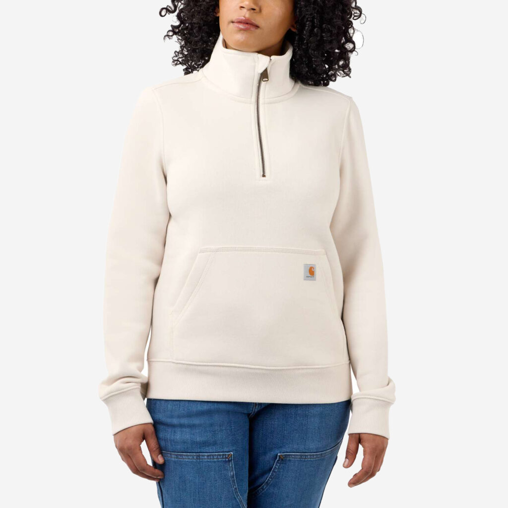 Carhartt half zip sweatshirt