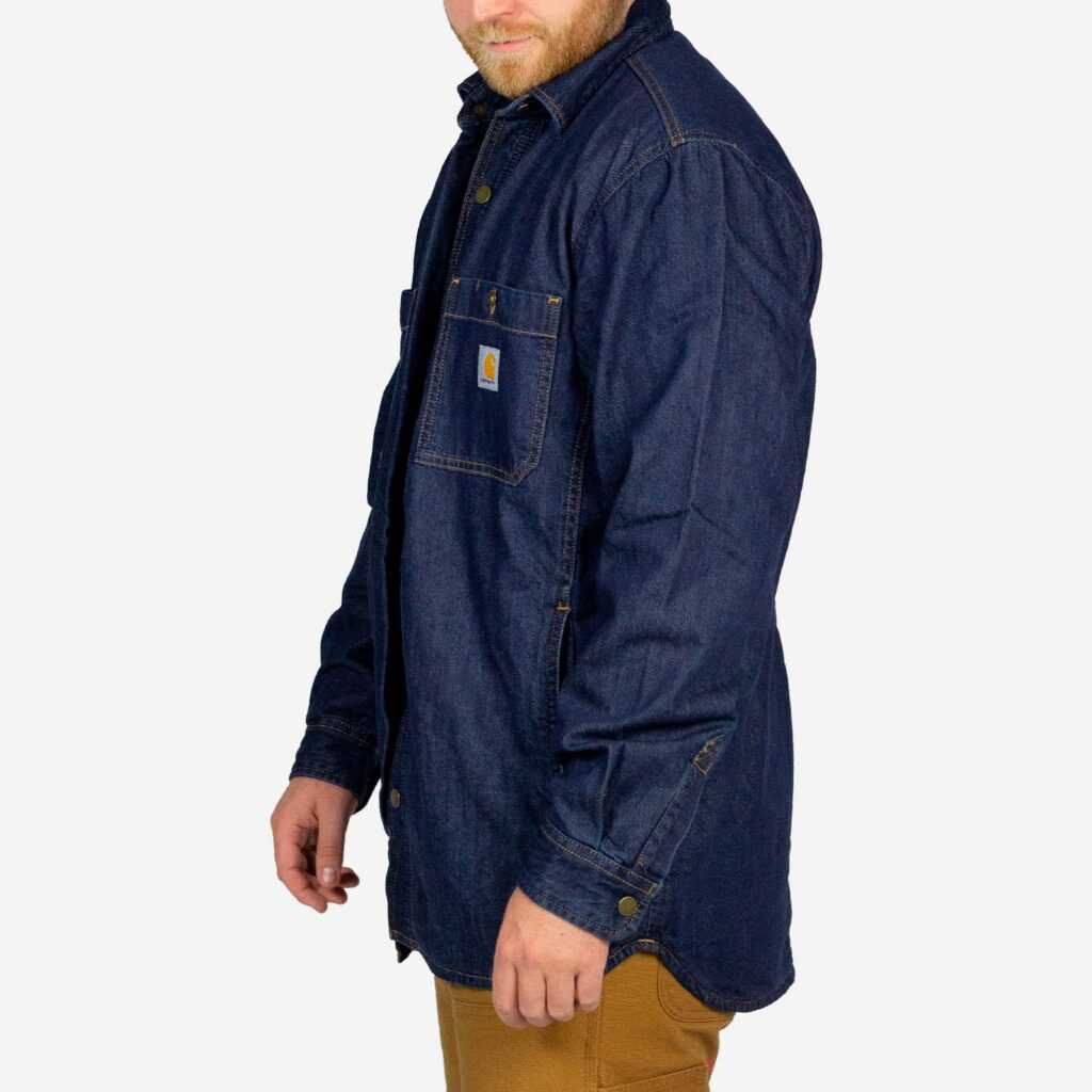Carhartt denim skjortejakke