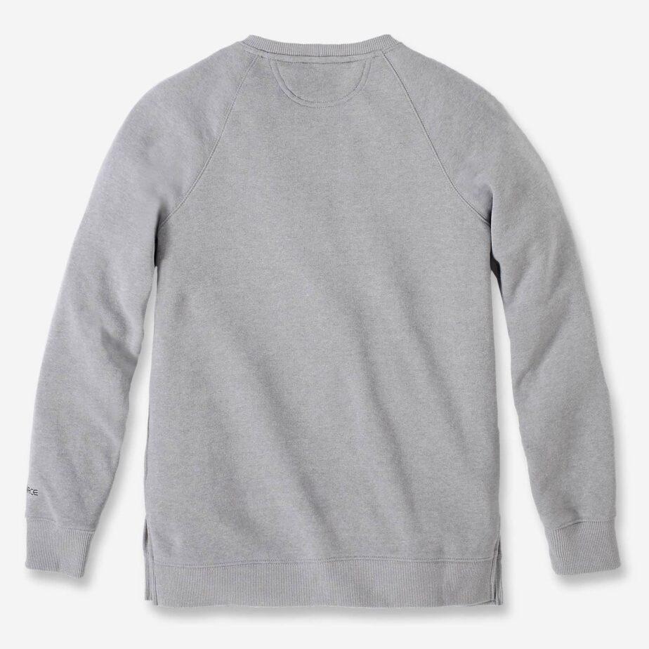 Carhartt force crewneck sweatshirt med lomme grå