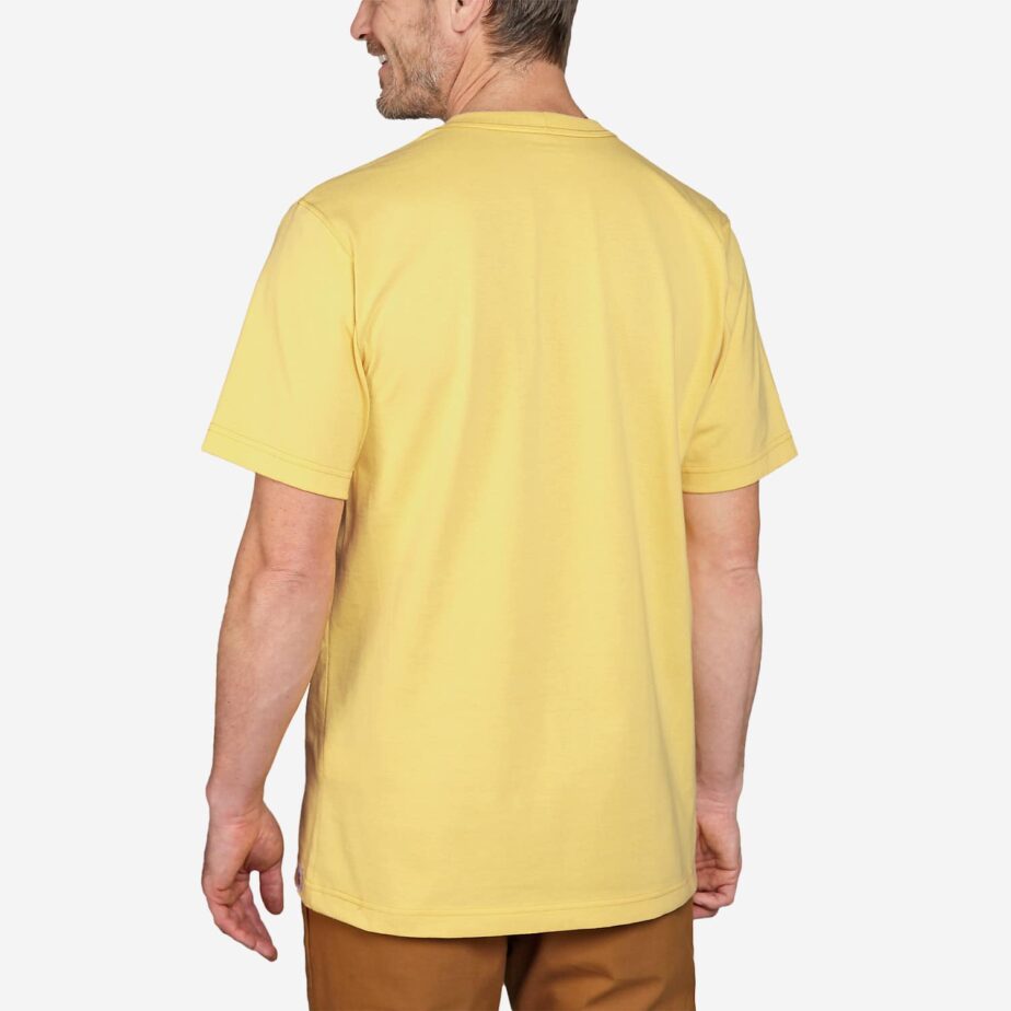 Carhartt kraftig grafisk t-shirt i gul