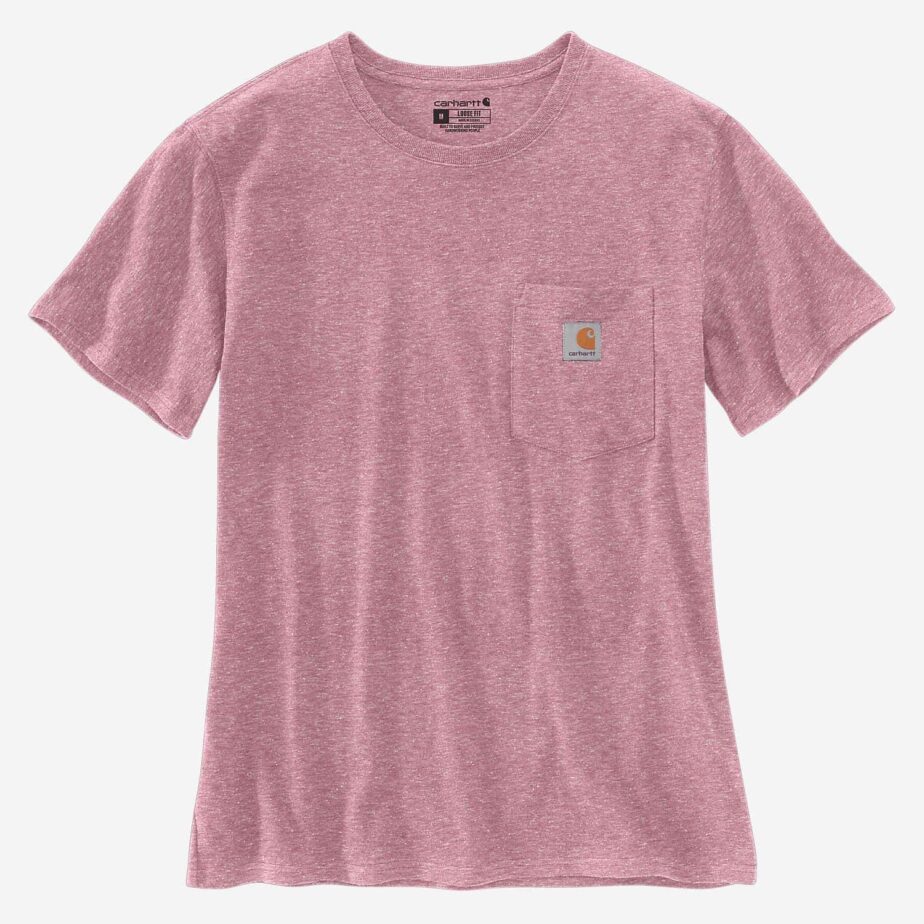 Carhartt t-shirt med brystlomme til kvinder