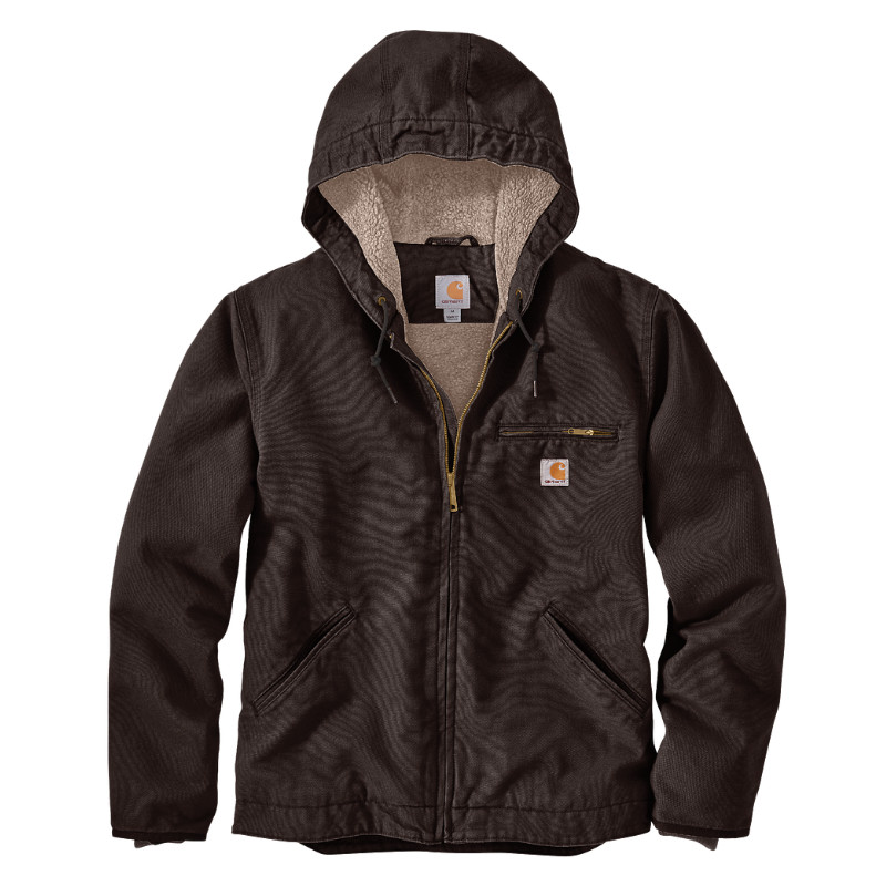 CARHARTT DUCK SHERPA FODRAD JACKA