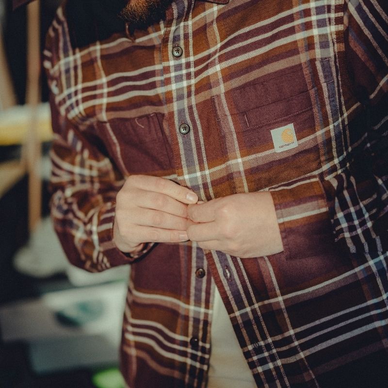 CARHARTT FLANELLSKJORTA