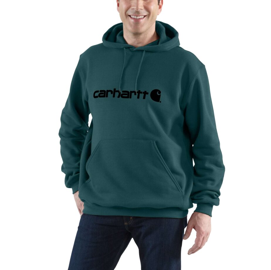 Carhartt signatur logga luvtröja - Image 2