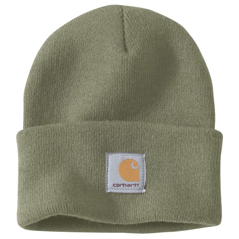Carhartt stickad mössa med logga - Image 4
