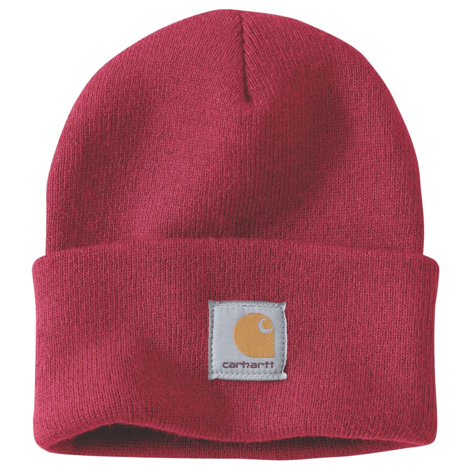 Carhartt stickad mössa med logga - Image 5