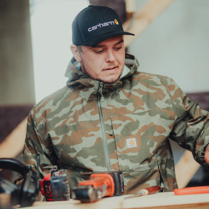 CARHARTT REGNJACKA