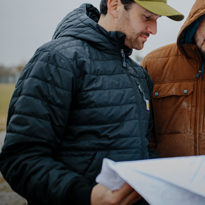 CARHARTT FODRAD LÄTTVIKTS JACKA