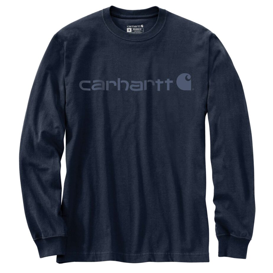 Carhartt långärmad core logo t-shirt