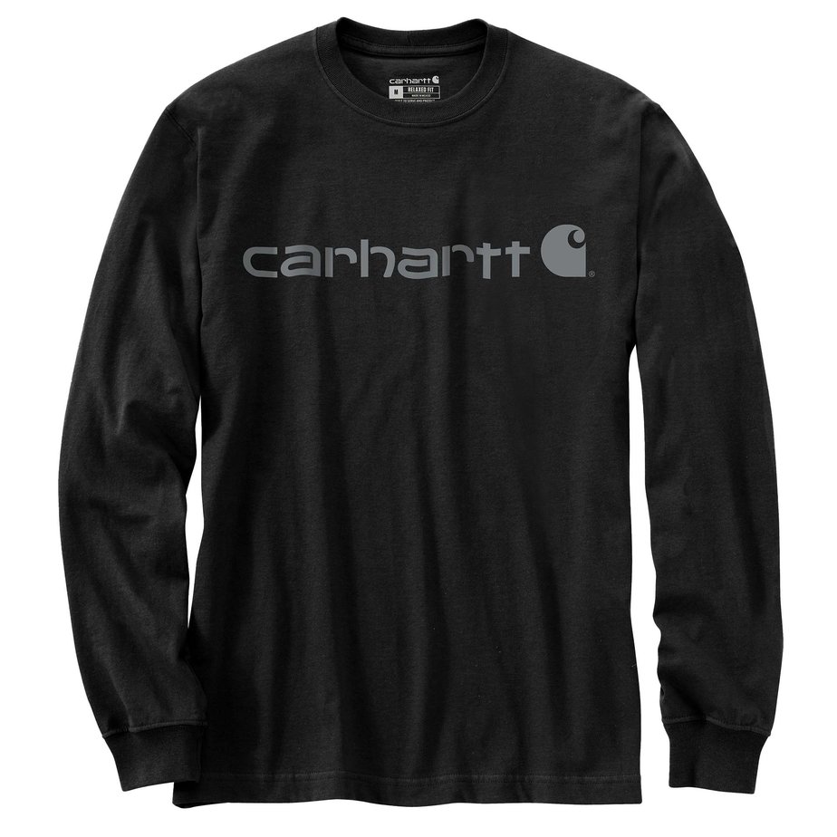 Carhartt långärmad core logo t-shirt - Image 4