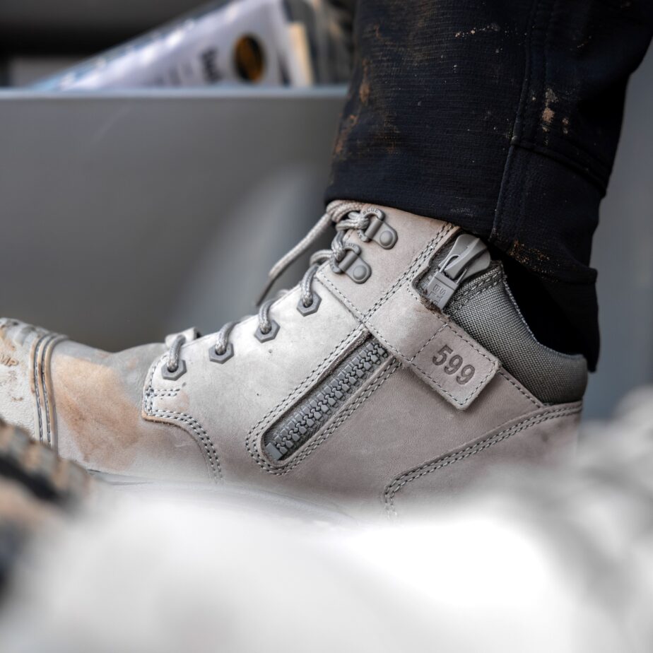 Steel Blue Parkes Zip Composite