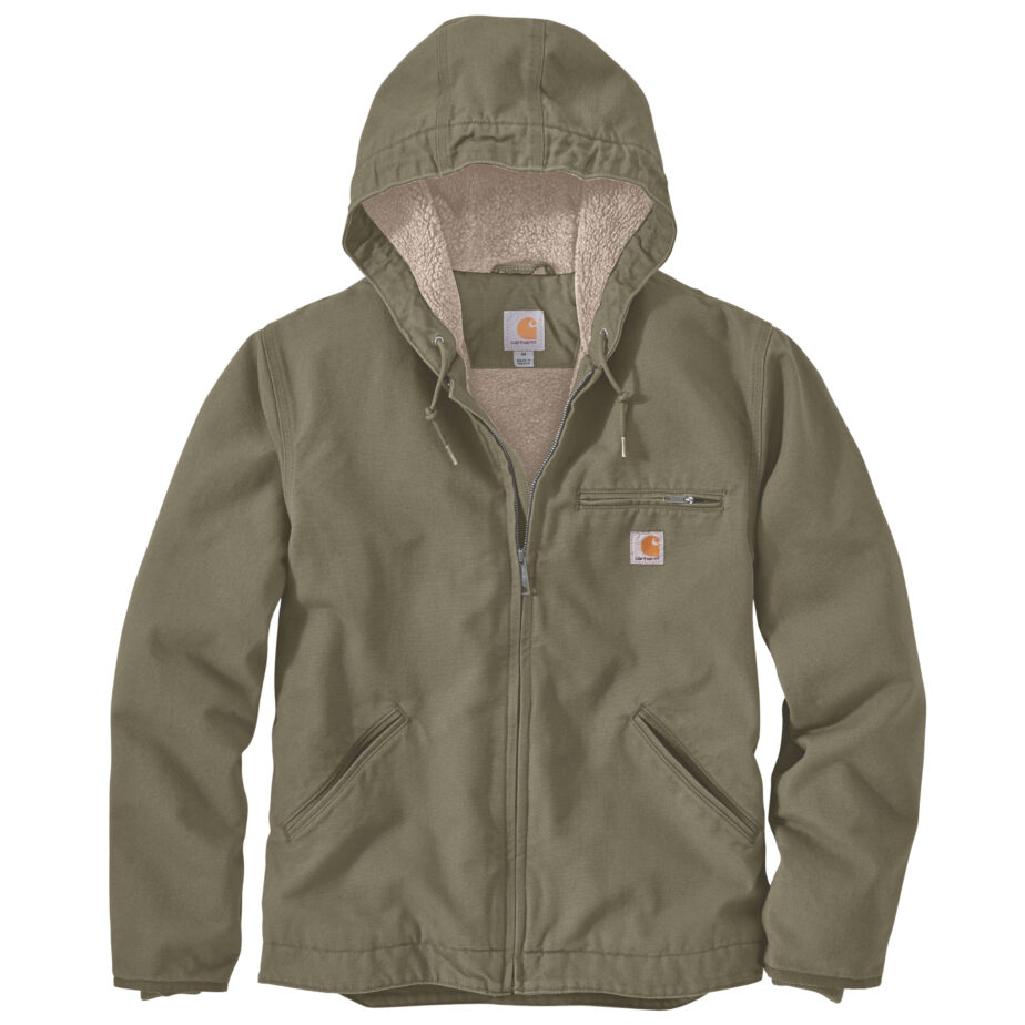 Carhartt Washed Duck Sherpa Lined Jacket