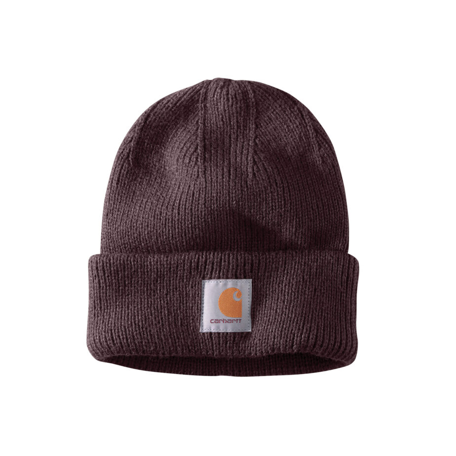 Carhartt ribstickad mössa med logo