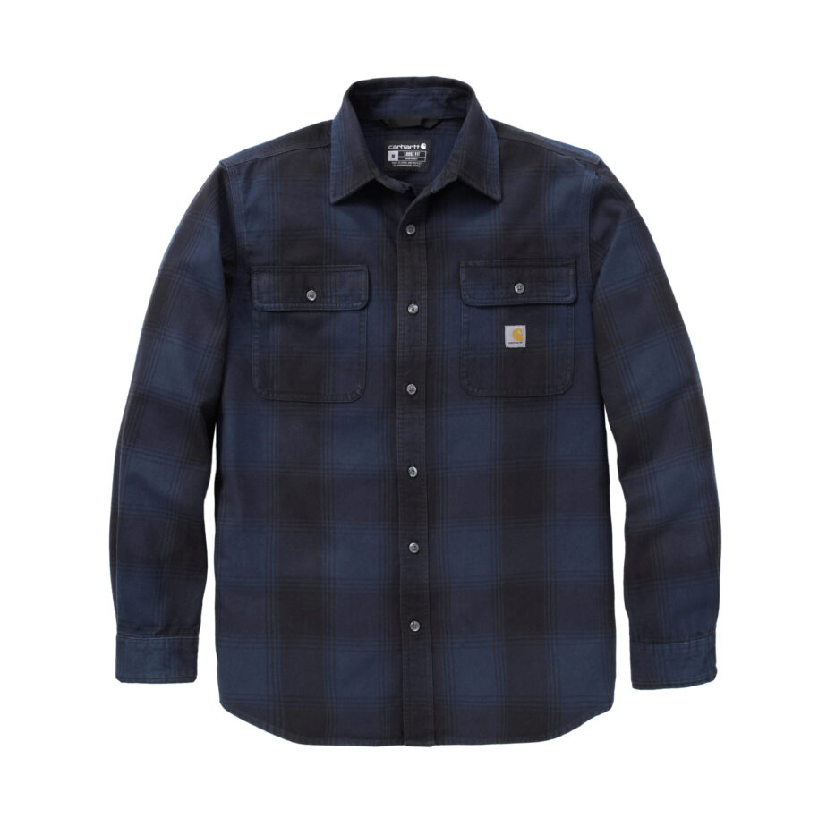 CARHARTT FLANELLSKJORTA I BOMULL