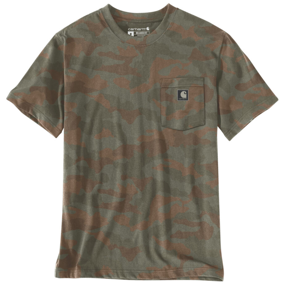 CARHARTT IRVINE CAMO T-SHIRT