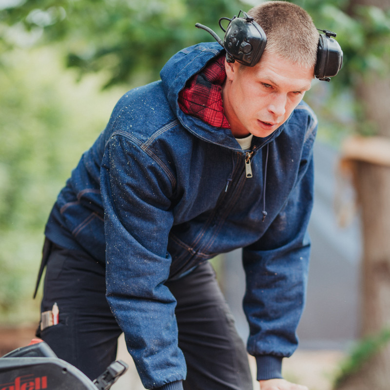 CARHARTT DENIM ACTIVE JACKA - Bild 4